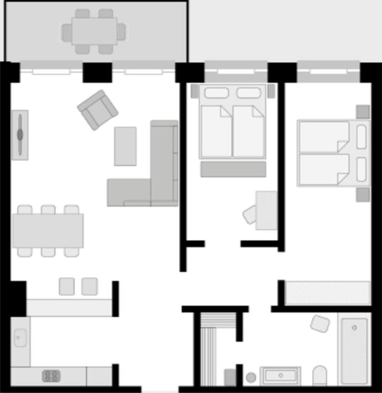 Apartment "Ostseeluft" Prora Exterior photo